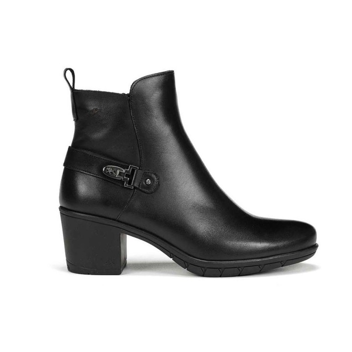 Botines de tacón Fluchos F1798 Negro