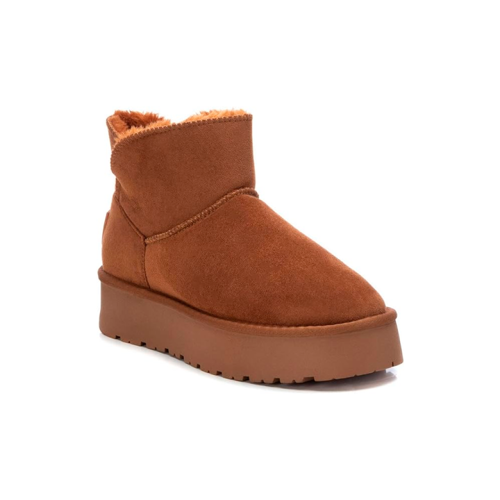 Botines planos Xti 142197 Camel