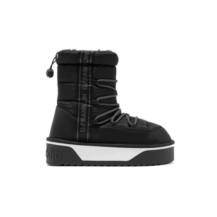 Botines planos D.franklin Dfsh371006 Negro