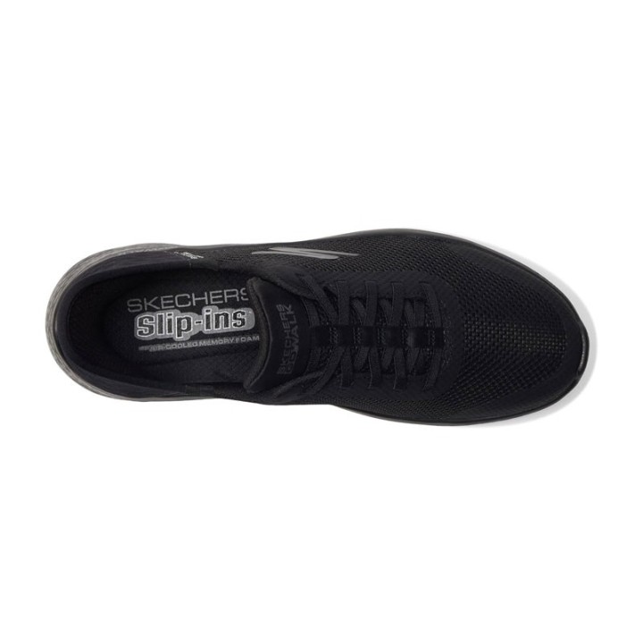 Sneakers Hombre Skechers Go Walk Flex - Hands Up Negro-Negro