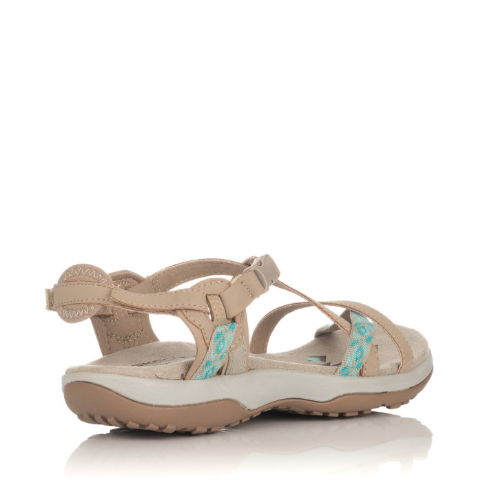 Sandalias Planas Skechers Reggae Slim Taupe 40955