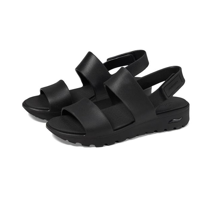 Sandalias Planas Mujer Skechers 111380 Negro