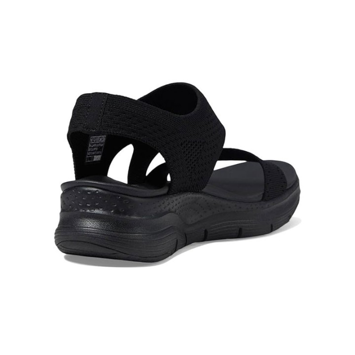 Sandalias Planas Mujer Skechers 119458 Negro