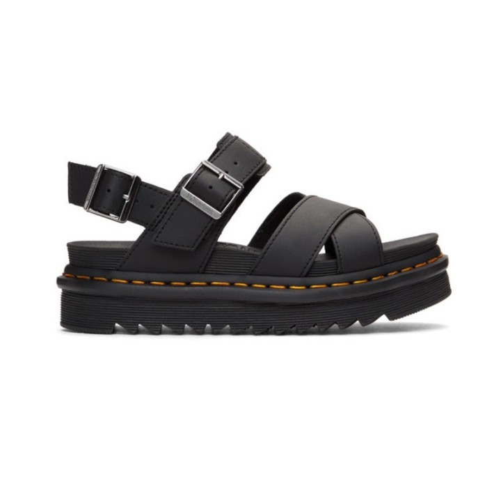 Sandalias planas DR. MARTENS VOSS II Mujer NEGRO