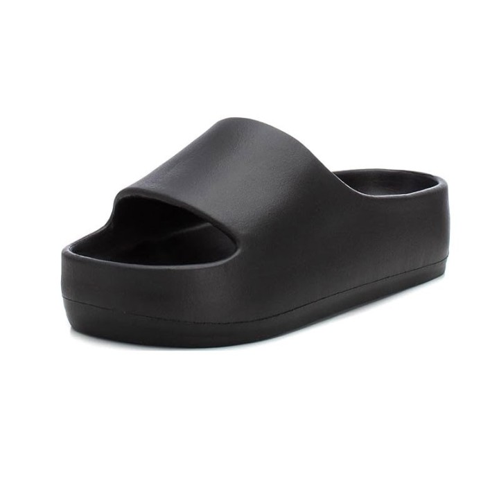 Sandalias Planas Mujer Refresh 171924 Negro