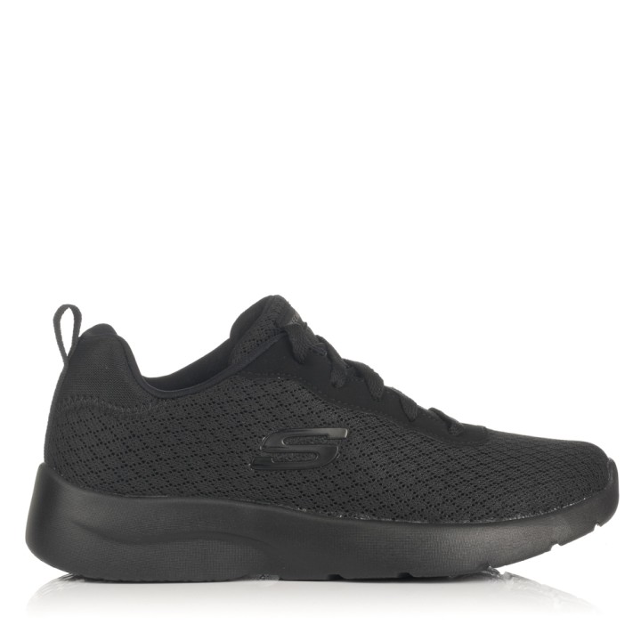 Sneakers Mujer Negras Skechers 12964 - Negro-negro