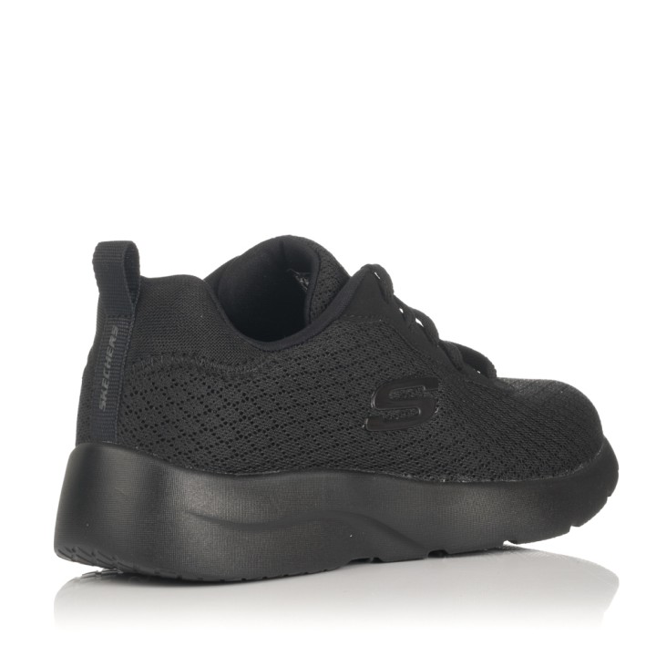 Sneakers Mujer Negras Skechers 12964 - Negro-negro