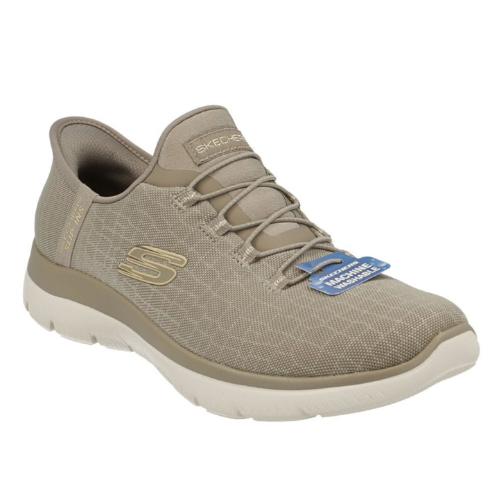Sneakers Skechers Summits-cla Mujer Taupe