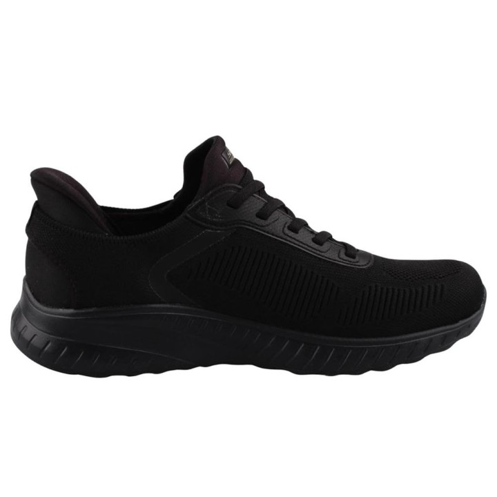 Sneakers Skechers Bobs Squad Chaos Mujer Negro-negro
