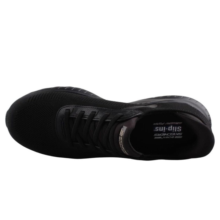 Sneakers Skechers Bobs Squad Chaos Mujer Negro-negro