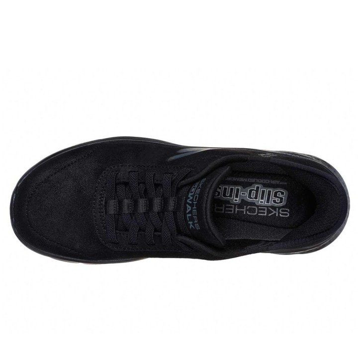 Sneakers Skechers Go Walk Flex-mali Mujer Negro-negro