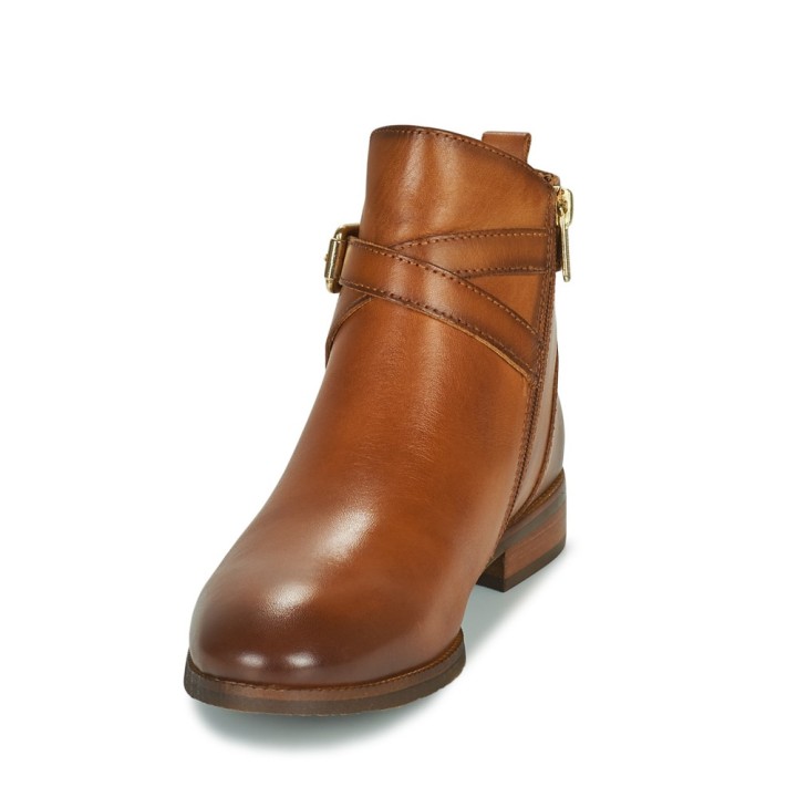 Botines Planos Pikolinos W3c-8869 Mujer Cuero
