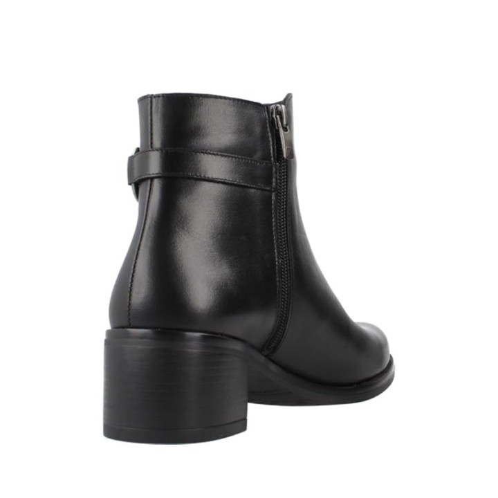 Botines De Tacón Dorking D9347 Mujer Negro
