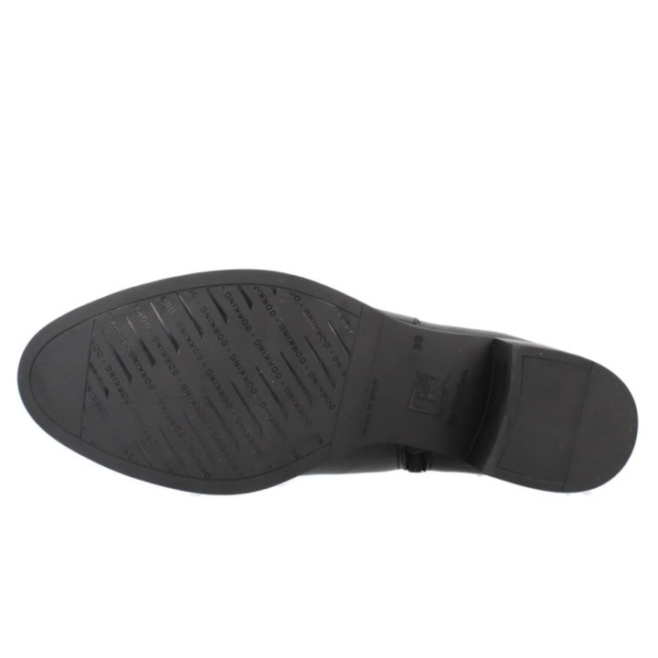 Botines De Tacón Dorking D9347 Mujer Negro