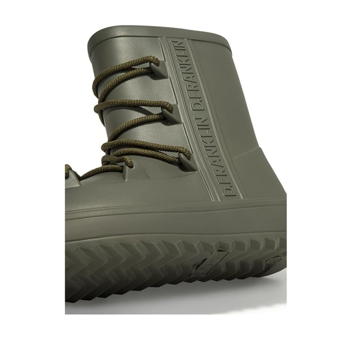 Botines Planos D.franklin Dfsh381001 Mujer Kaki