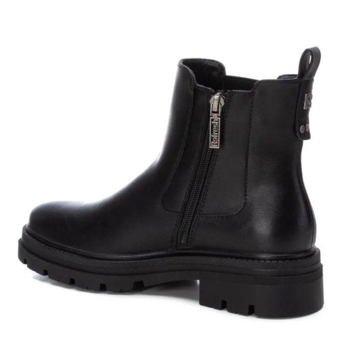 Botines Planos Refresh 171979 Mujer Negro