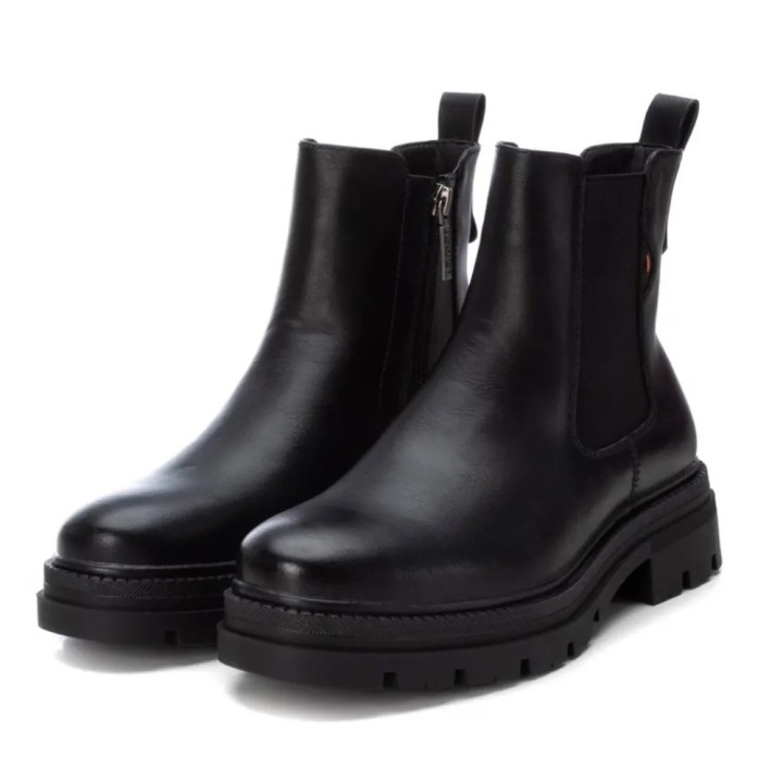 Botines Planos Refresh 171979 Mujer Negro