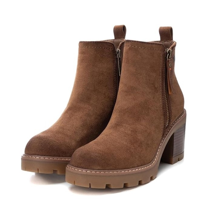 Botines De Tacón Refresh 172125 Mujer Camel