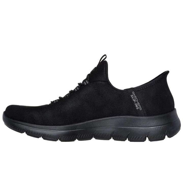 Sneakers Skechers Unknow Trail Mujer Negro-negro