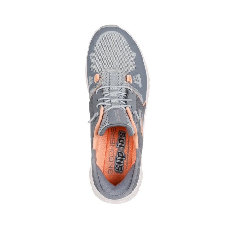 Sneakers Skechers Step Pro Mujer Gris
