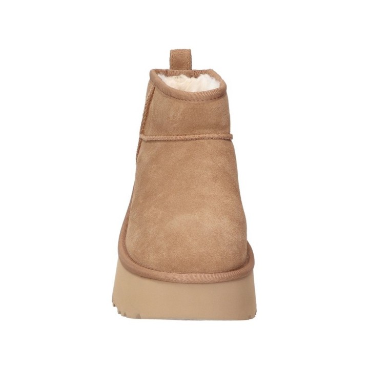 Botines Planos Ugg W Classic Ultra Mini New Mujer Cuero