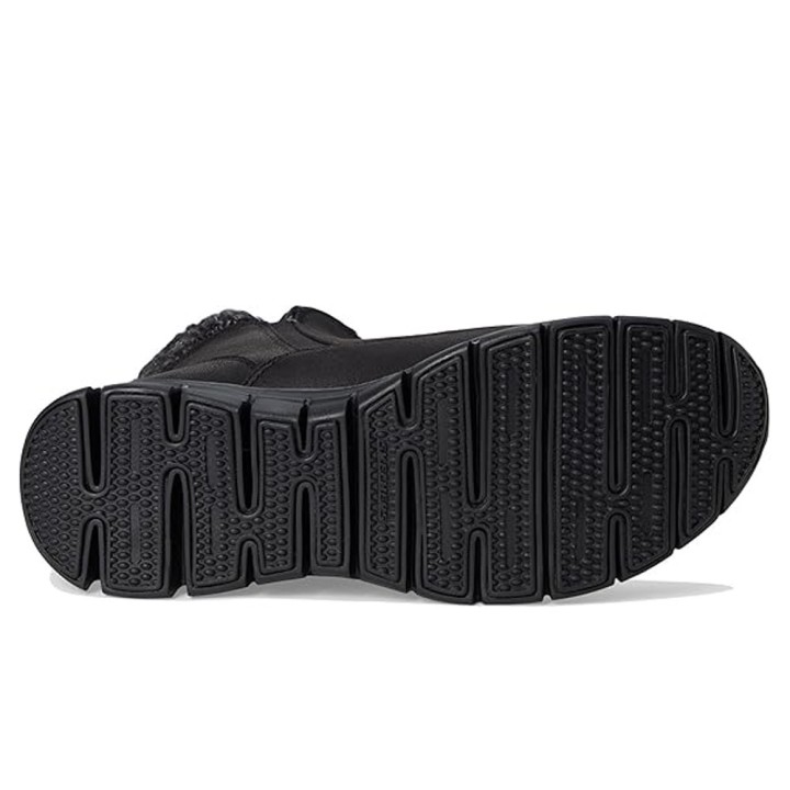 Botines Planos Skechers Synergy Mujer Negro-negro