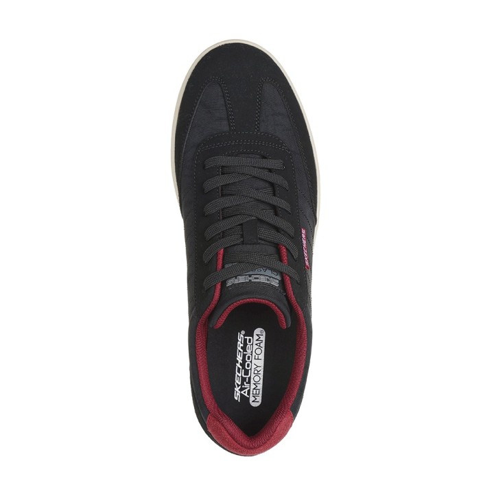 Sneakers Skechers Placer-vinson Hombre Negro