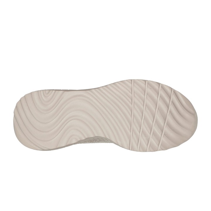 Sneakers Skechers Bobs Squad Chaos Mujer Taupe