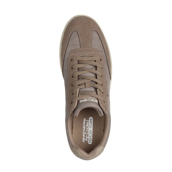 Sneakers Skechers Placer-vinson Hombre Taupe