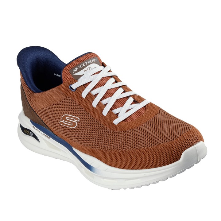 Sneakers Skechers Arch Fit Orvan-kincade Hombre Teja