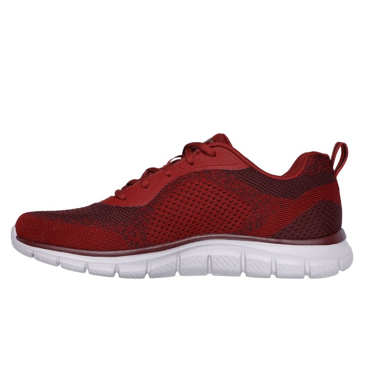 Sneakers Skechers Track-glendor Hombre Burdeos