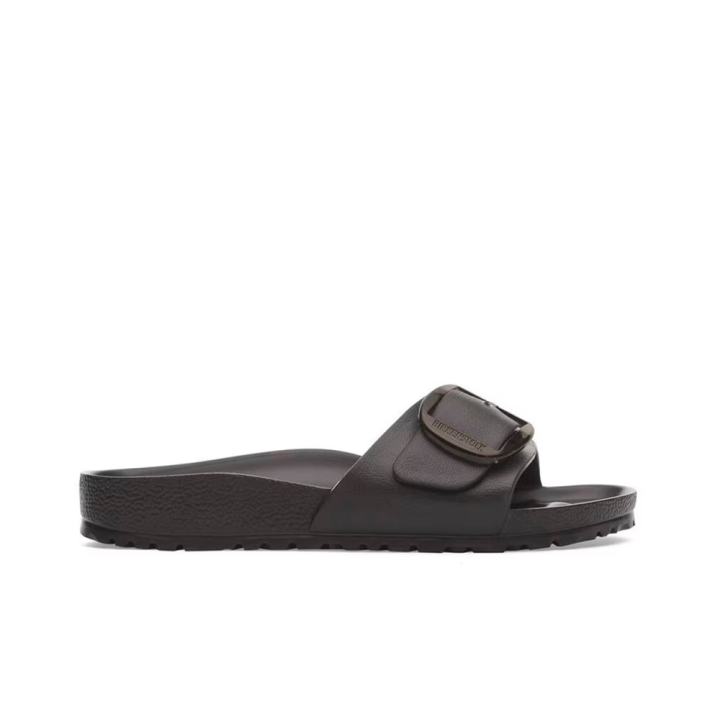 Sandalias Planas Mujer Birkenstock Madrid Big Buckle Eva Negro
