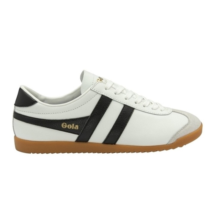 Sneakers Gola Bullet Leather Mujer Negro
