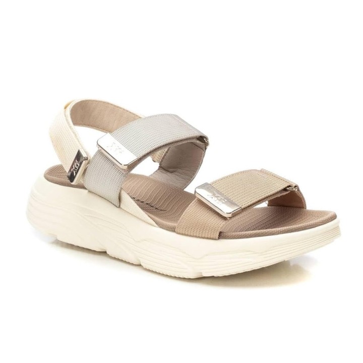 Sandalias Planas Mujer Xti 144073 Beig