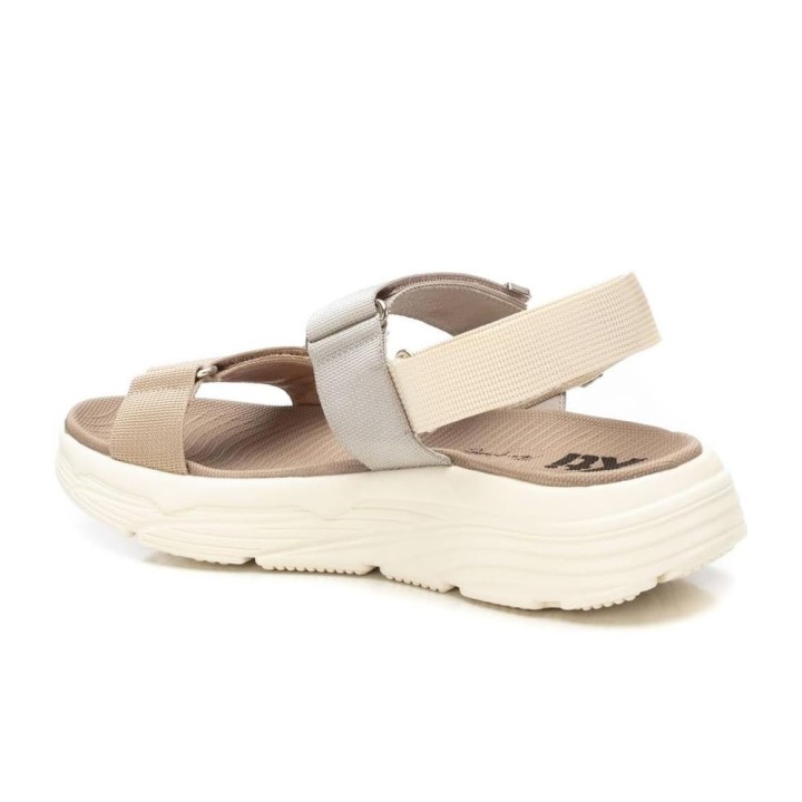 Sandalias Planas Mujer Xti 144073 Beig