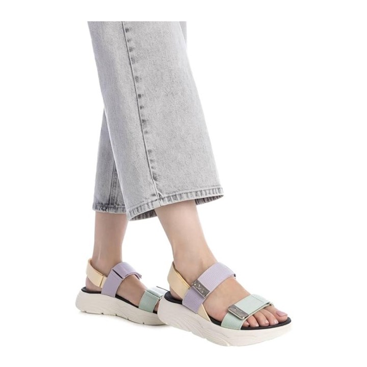 Sandalias Planas Mujer Xti 144073 Turquesa