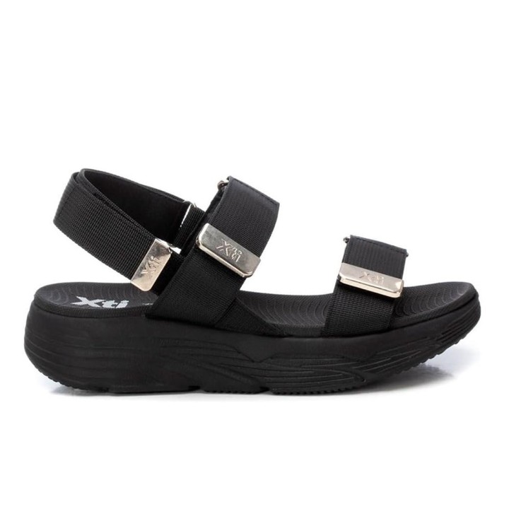 Sandalias Planas Mujer Xti 144073 Negro