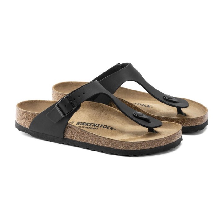 Sandalias Planas Mujer Birkenstock Gizeh Negro