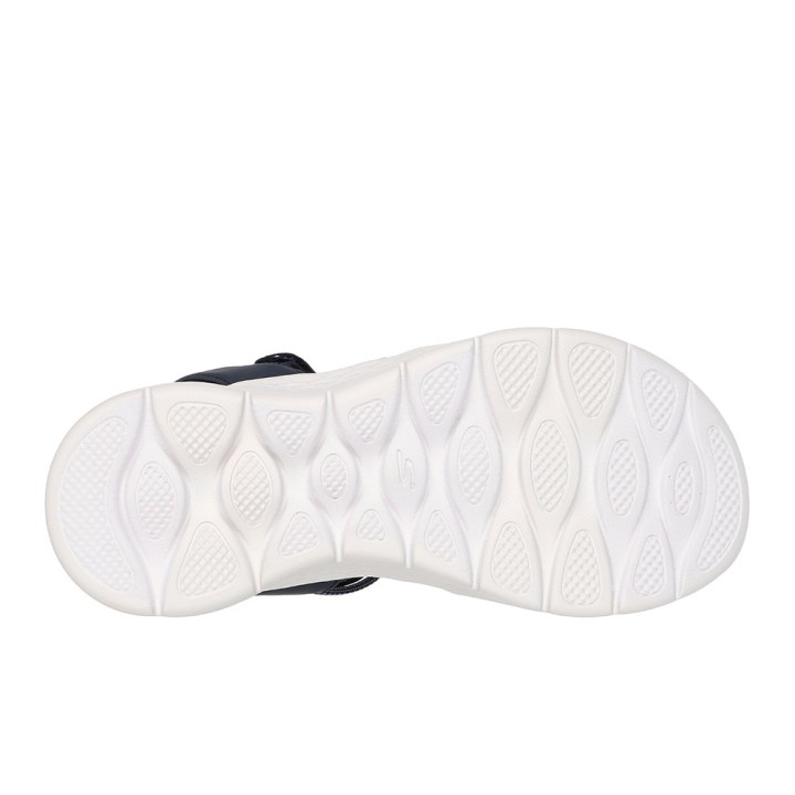 Sandalias Planas Mujer Skechers 141473 Marino