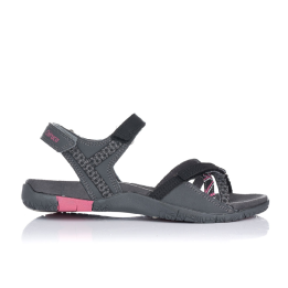 Sandalias Planas Mujer Chiruca Valencia 03 Gris-Negro