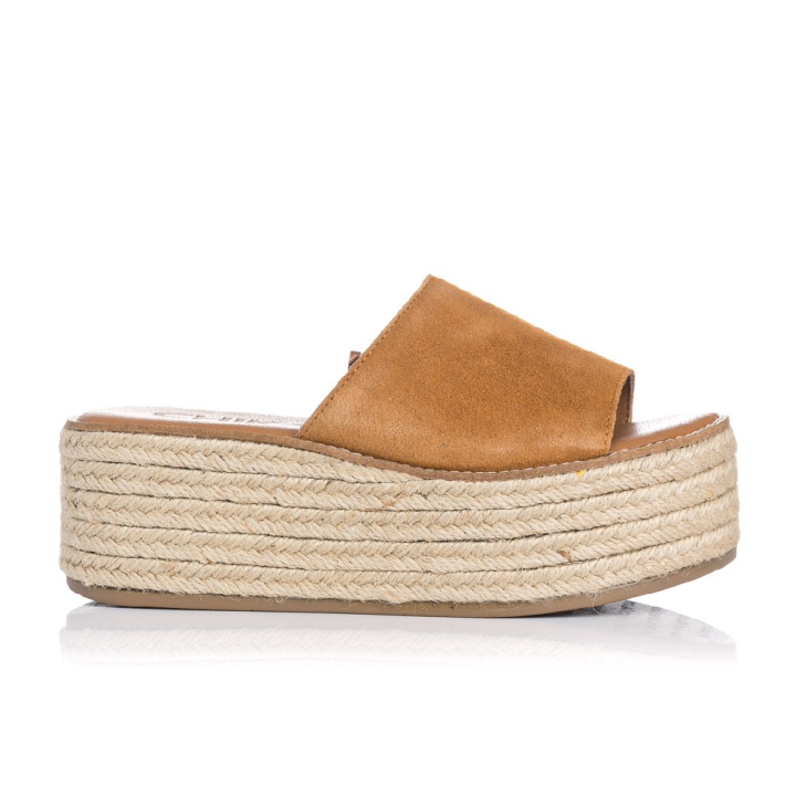 Sandalias Planas Mujer Chika10 Bonna 17 Cuero