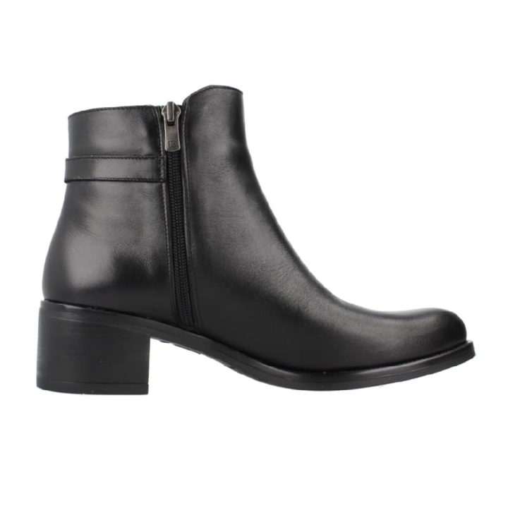 Botines De Tacón Mujer Dorking D9347 Negro