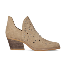Botines De Tacón Mujer Chika10 Nereida 06 Taupe