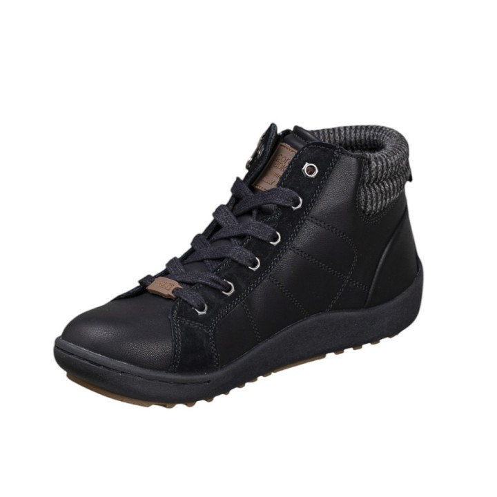 Botines Planos Mujer Coronel Tapiocca T701 Negro