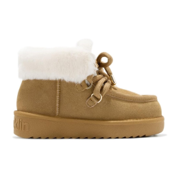 Botines Planos Mujer D.franklin Nordic Mid Fur Cuero