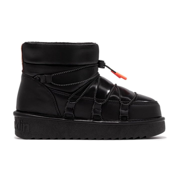 Botines Planos Mujer D.franklin Nordic Grip Negro