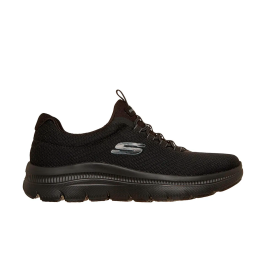Sneakers Mujer Skechers Summits Plus Negro-Negro