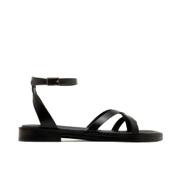 Sandalias Planas Mujer Porronet 3230 Negro