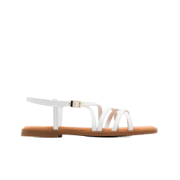 Sandalias Planas Mujer Porronet 3221 Blanco