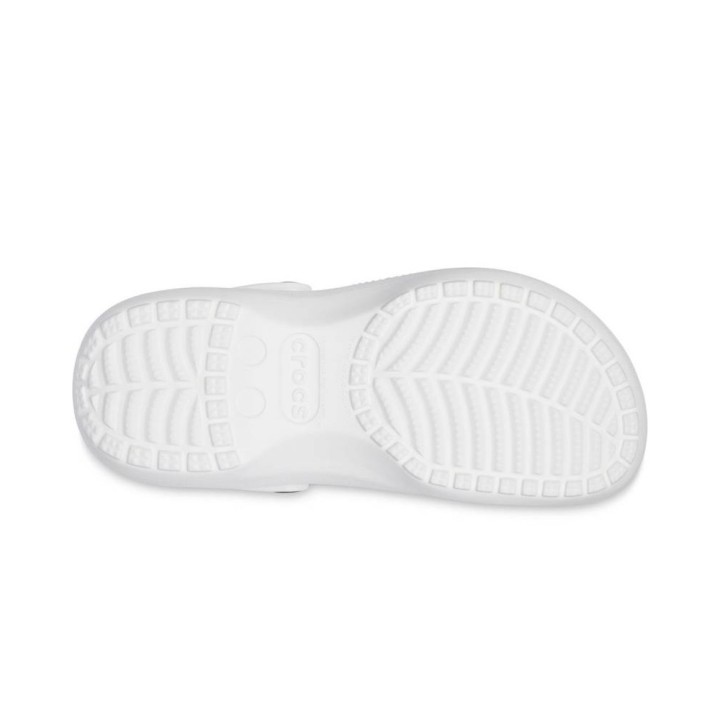 Sandalias Planas Mujer Crocs 206750 Blanco
